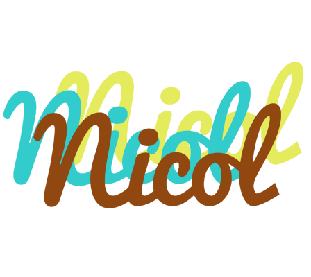 Nicol cupcake logo