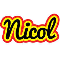 Nicol flaming logo