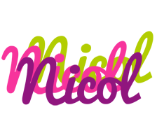 Nicol flowers logo