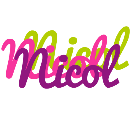 Nicol flowers logo