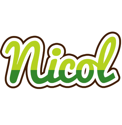 Nicol golfing logo