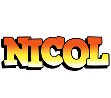 Nicol sunset logo
