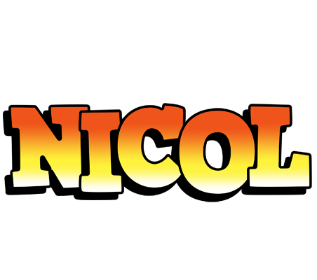 Nicol sunset logo