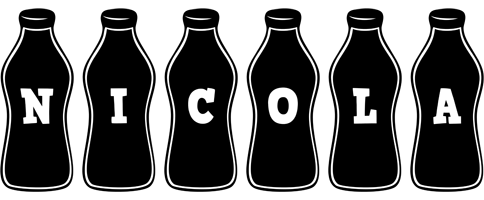 Nicola bottle logo