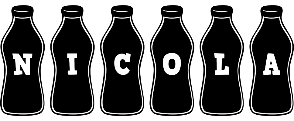 Nicola bottle logo