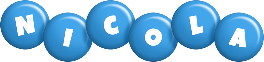 Nicola candy-blue logo
