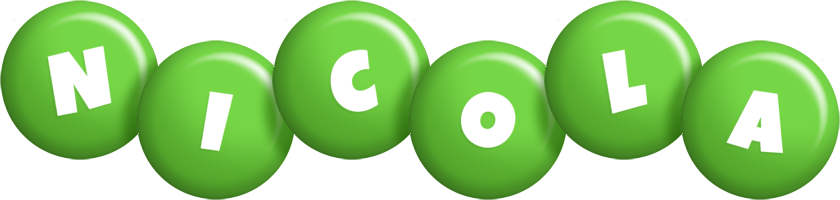 Nicola candy-green logo