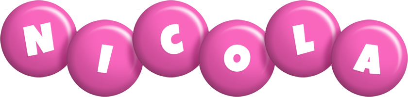 Nicola candy-pink logo