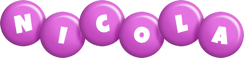 Nicola candy-purple logo