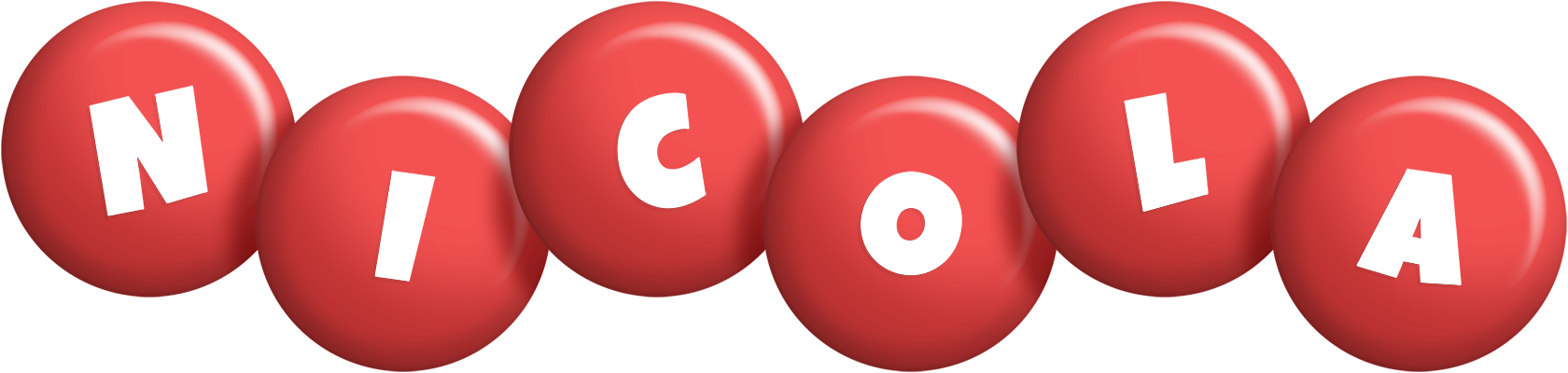 Nicola candy-red logo