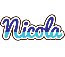 Nicola raining logo
