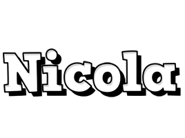 Nicola snowing logo