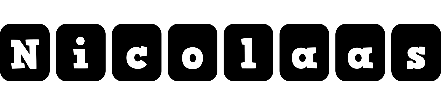 Nicolaas box logo