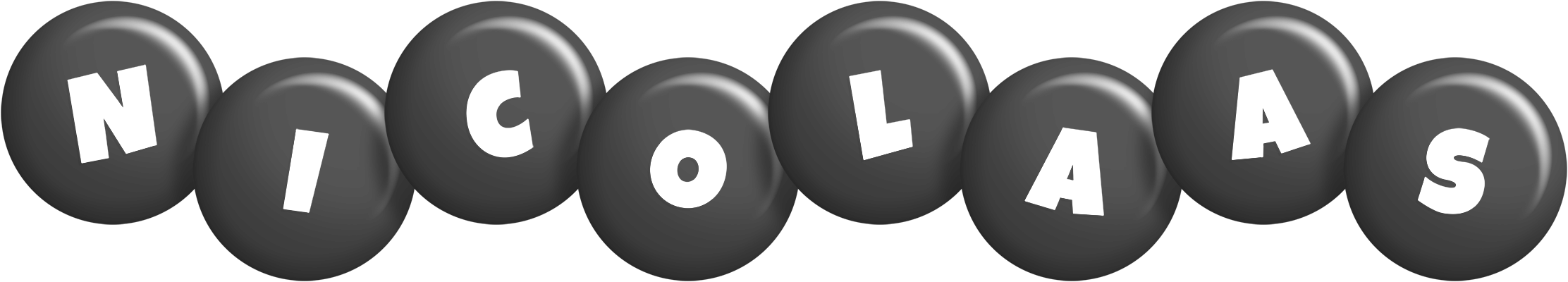 Nicolaas candy-black logo