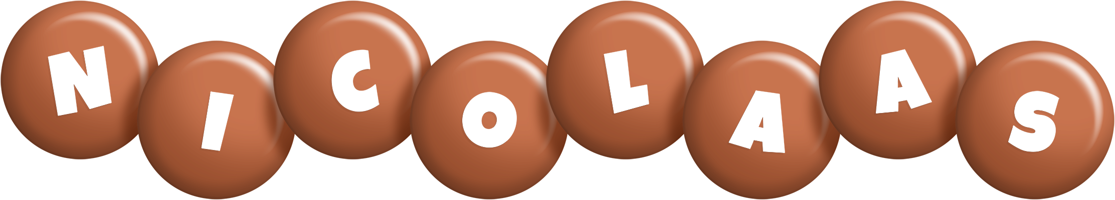 Nicolaas candy-brown logo