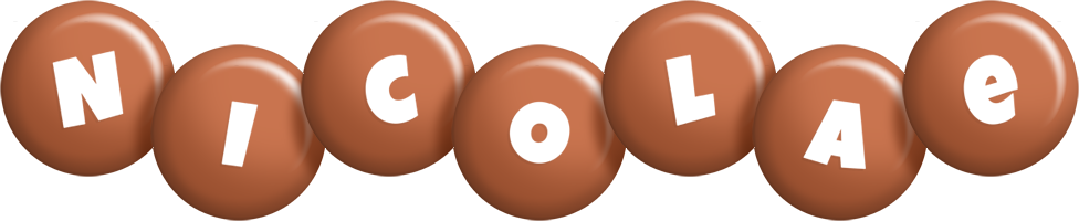 Nicolae candy-brown logo