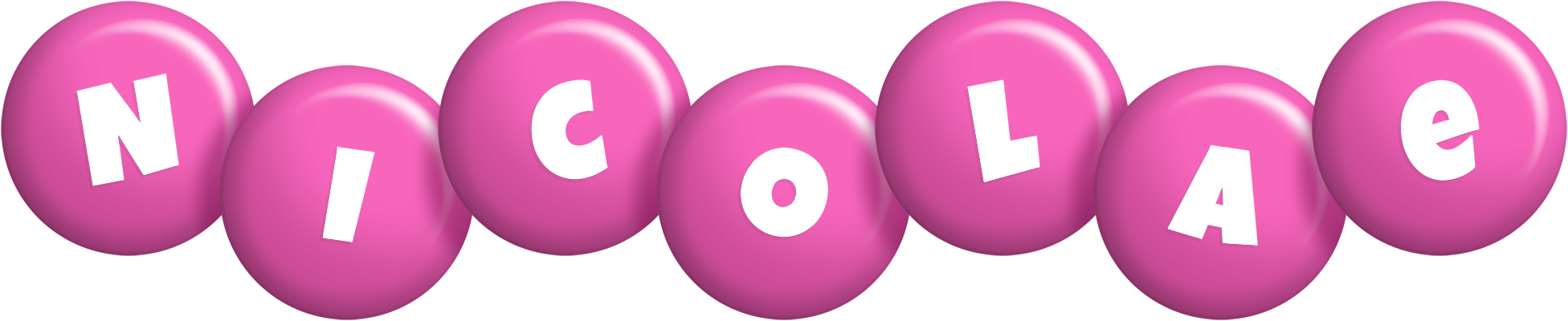 Nicolae candy-pink logo