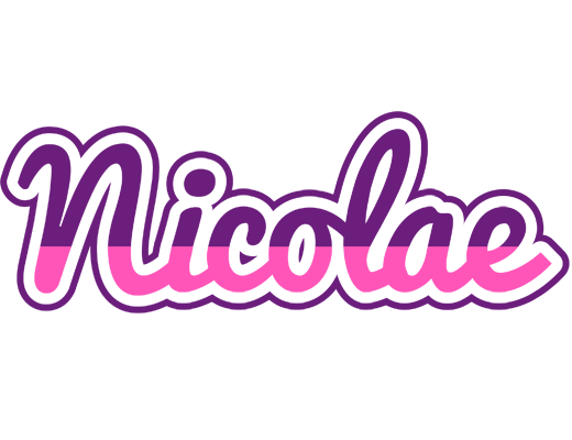Nicolae cheerful logo