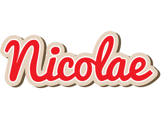 Nicolae chocolate logo