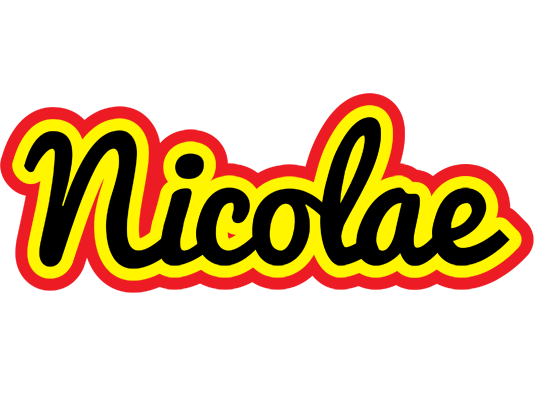 Nicolae flaming logo