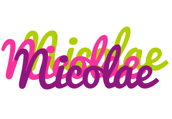 Nicolae flowers logo
