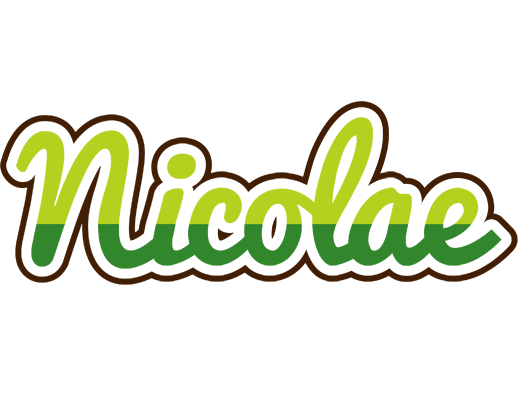 Nicolae golfing logo