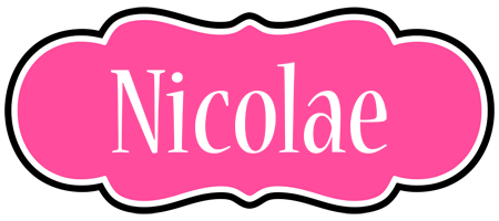 Nicolae invitation logo