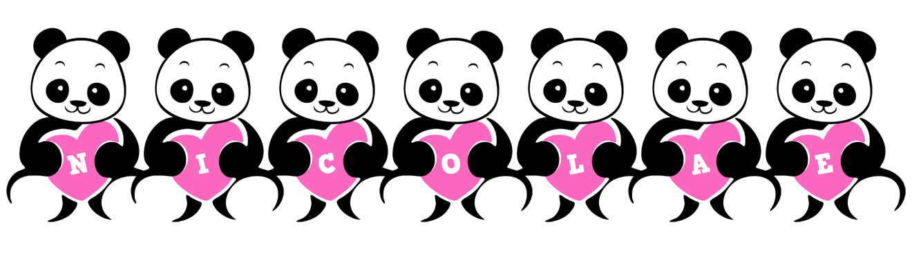 Nicolae love-panda logo