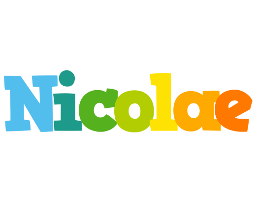 Nicolae rainbows logo