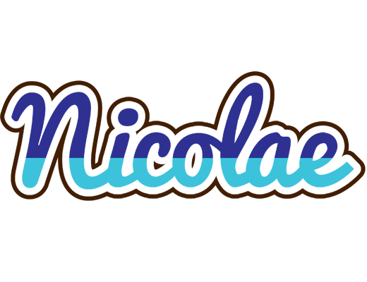 Nicolae raining logo