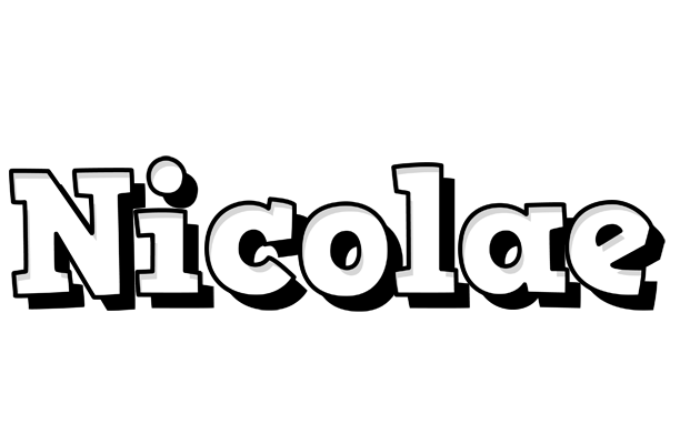 Nicolae snowing logo