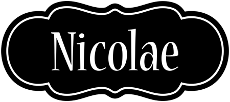 Nicolae welcome logo