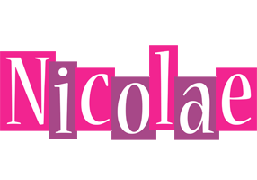 Nicolae whine logo