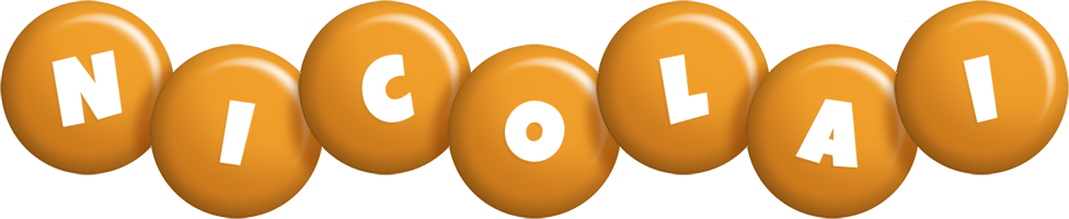 Nicolai candy-orange logo