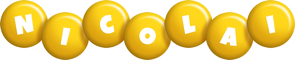 Nicolai candy-yellow logo