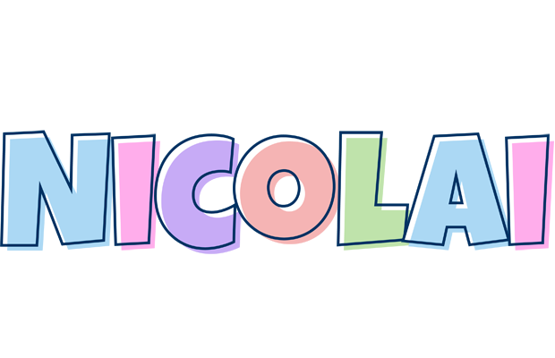 Nicolai pastel logo