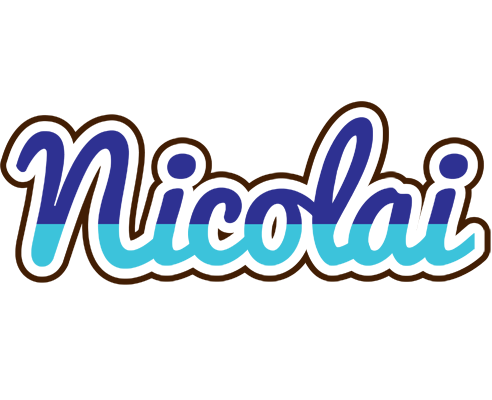 Nicolai raining logo