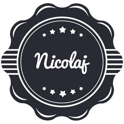 Nicolaj badge logo