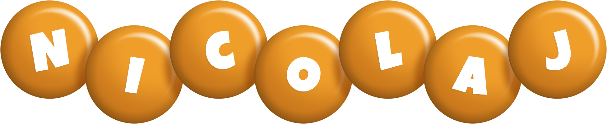 Nicolaj candy-orange logo