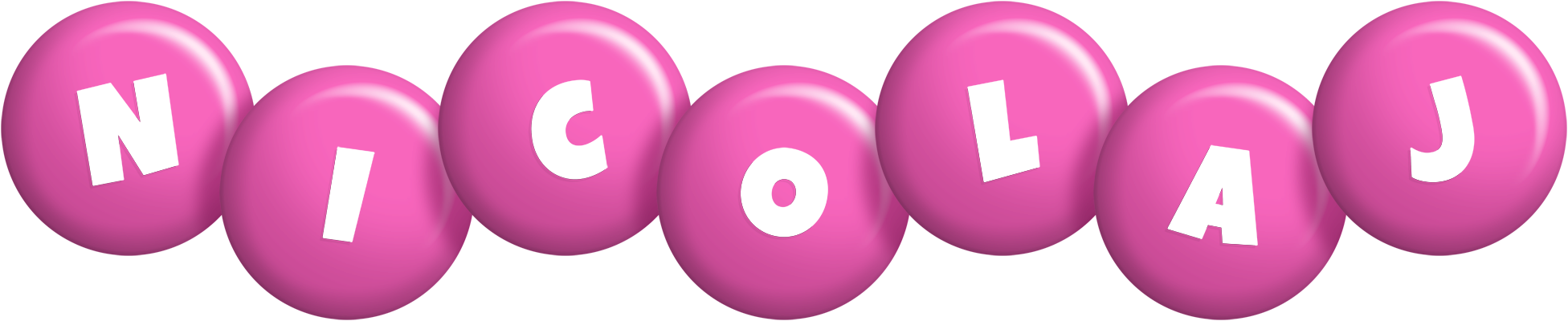 Nicolaj candy-pink logo