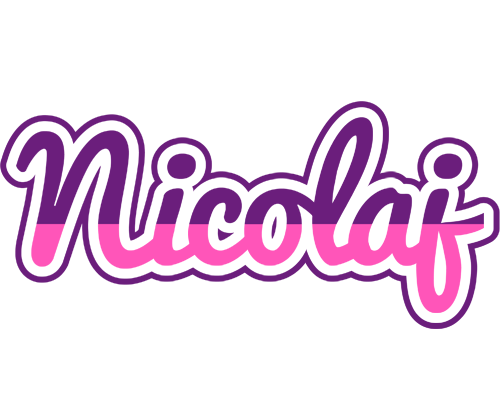 Nicolaj cheerful logo