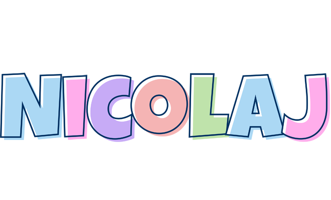Nicolaj pastel logo