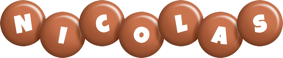 Nicolas candy-brown logo