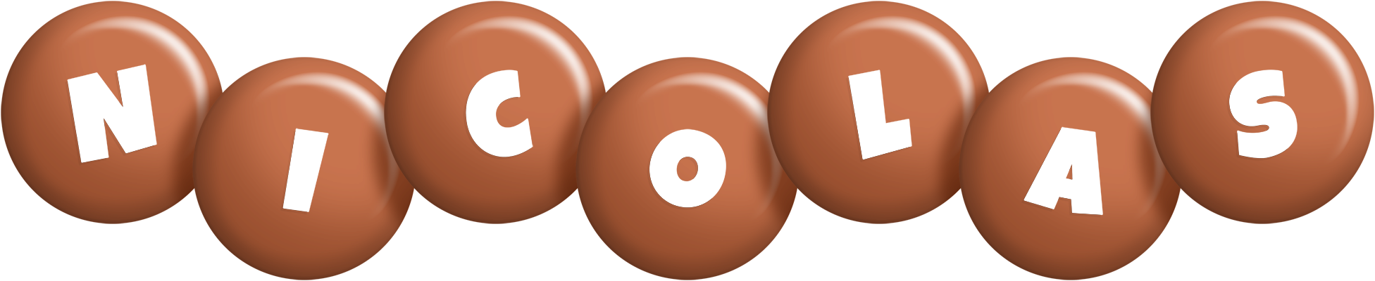 Nicolas candy-brown logo