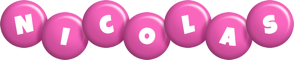 Nicolas candy-pink logo