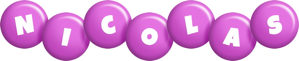 Nicolas candy-purple logo