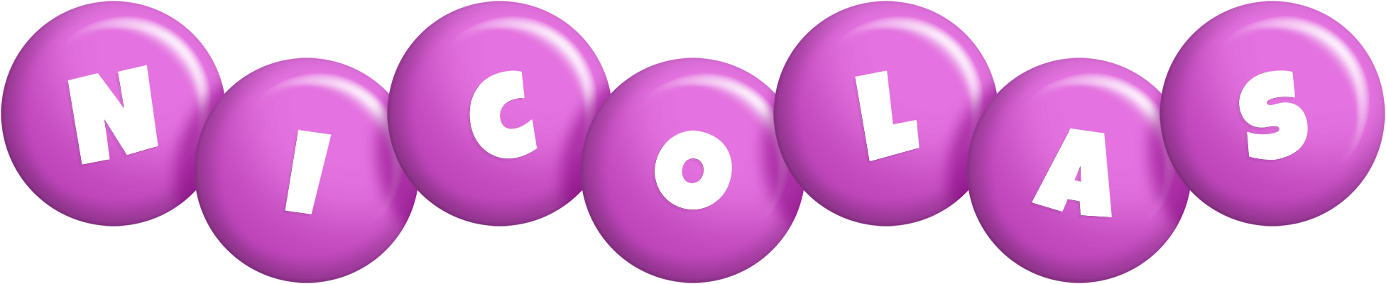 Nicolas candy-purple logo
