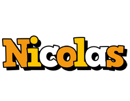 Nicolas cartoon logo