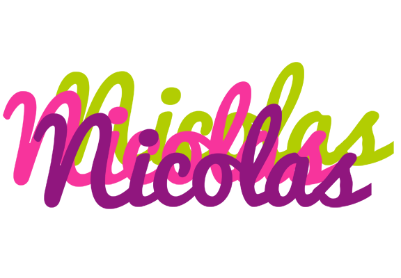 Nicolas flowers logo