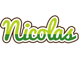 Nicolas golfing logo